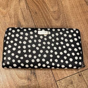 Kate Spade full size polka dot wallet
